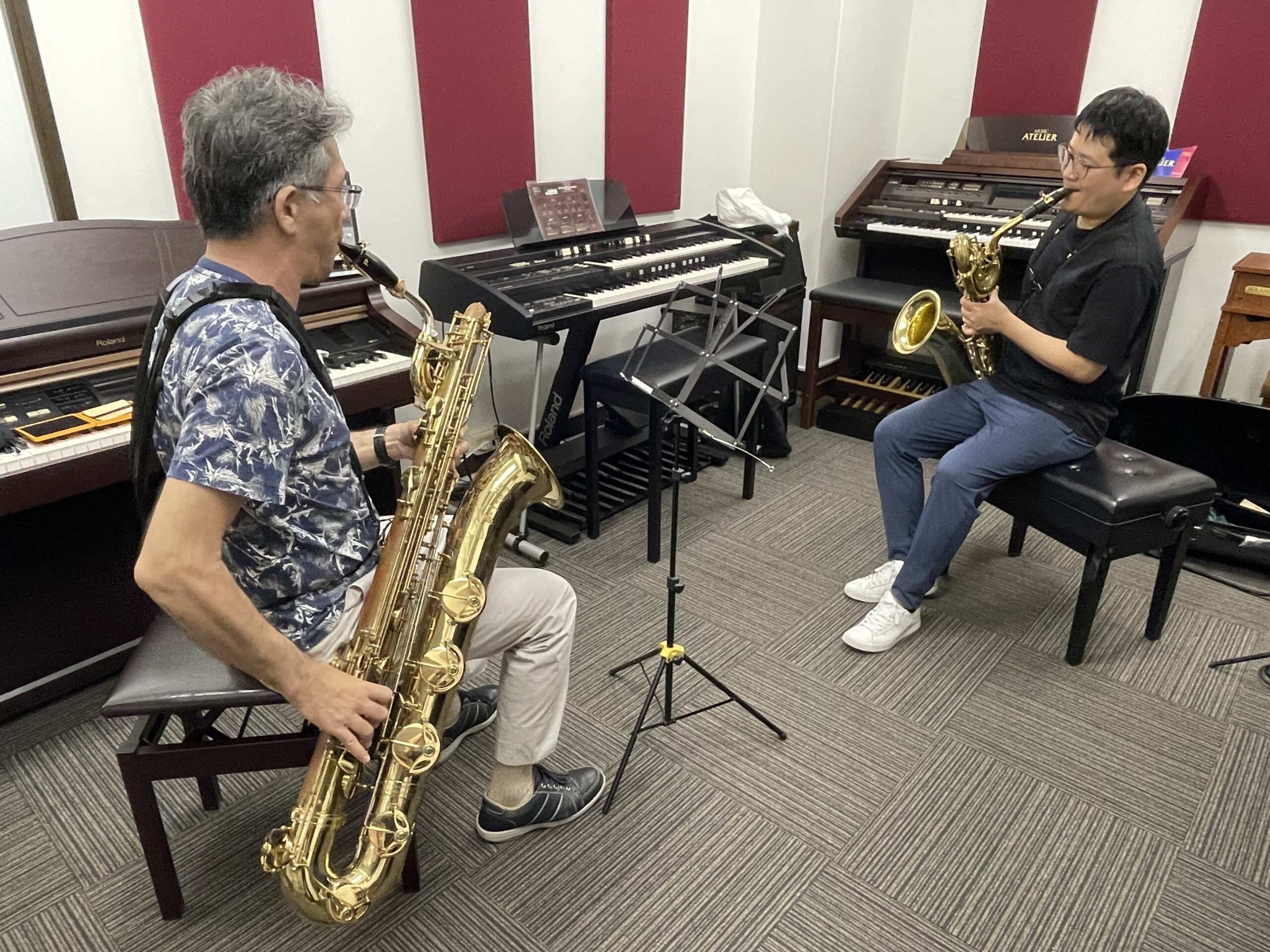 依藤大樹 バリトンサックスコース（楽器レンタル制度あり）